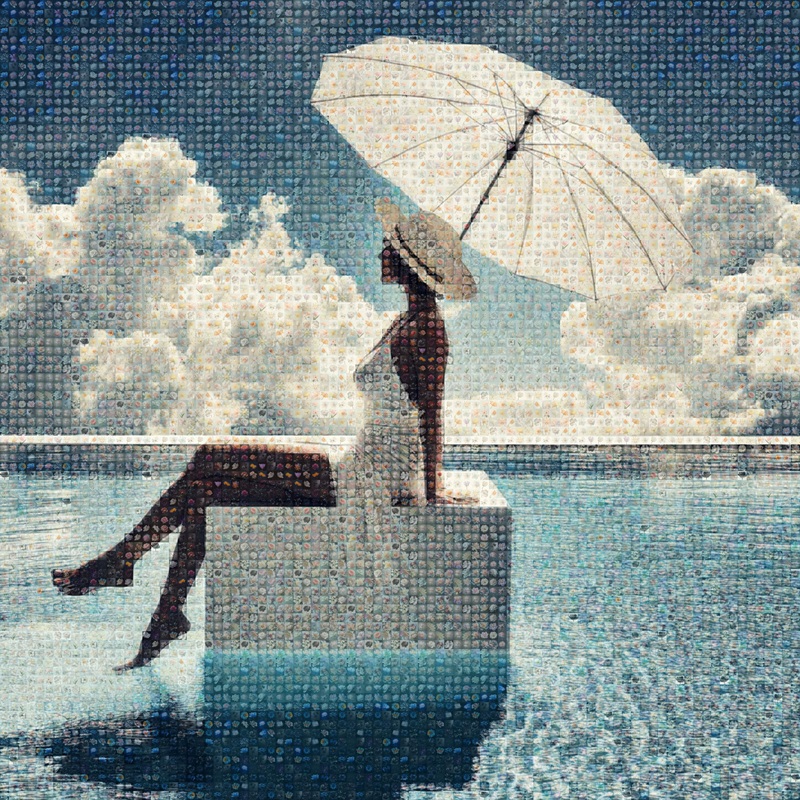 Curated-Line-Fabien-Novarino-Days-by-the-water-40x40in