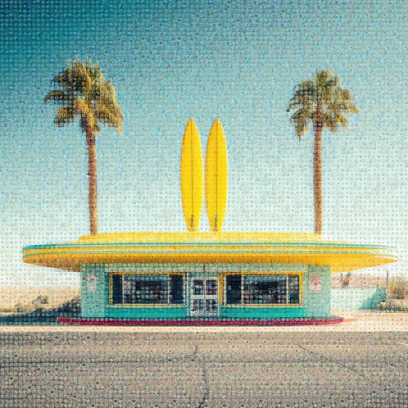 Curated-Line-Fabien-Novarino-Pastel-California-40x40in