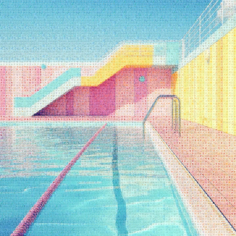 Curated-Line-Fabien-Novarino-Pastel-Dive-40x40in