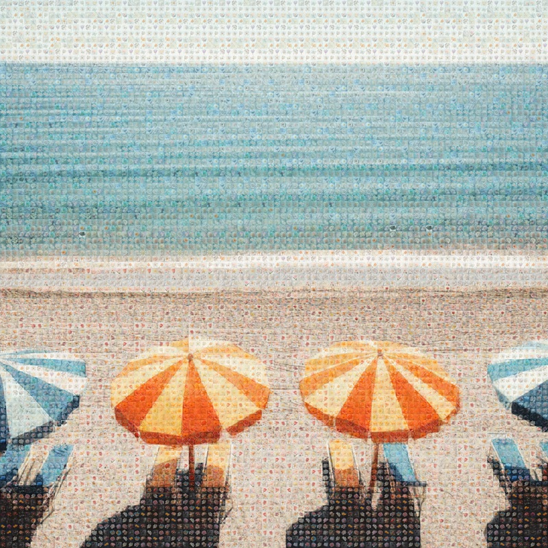 Curated-Line-Fabien-Novarino-Quiet-Beach-40x40in