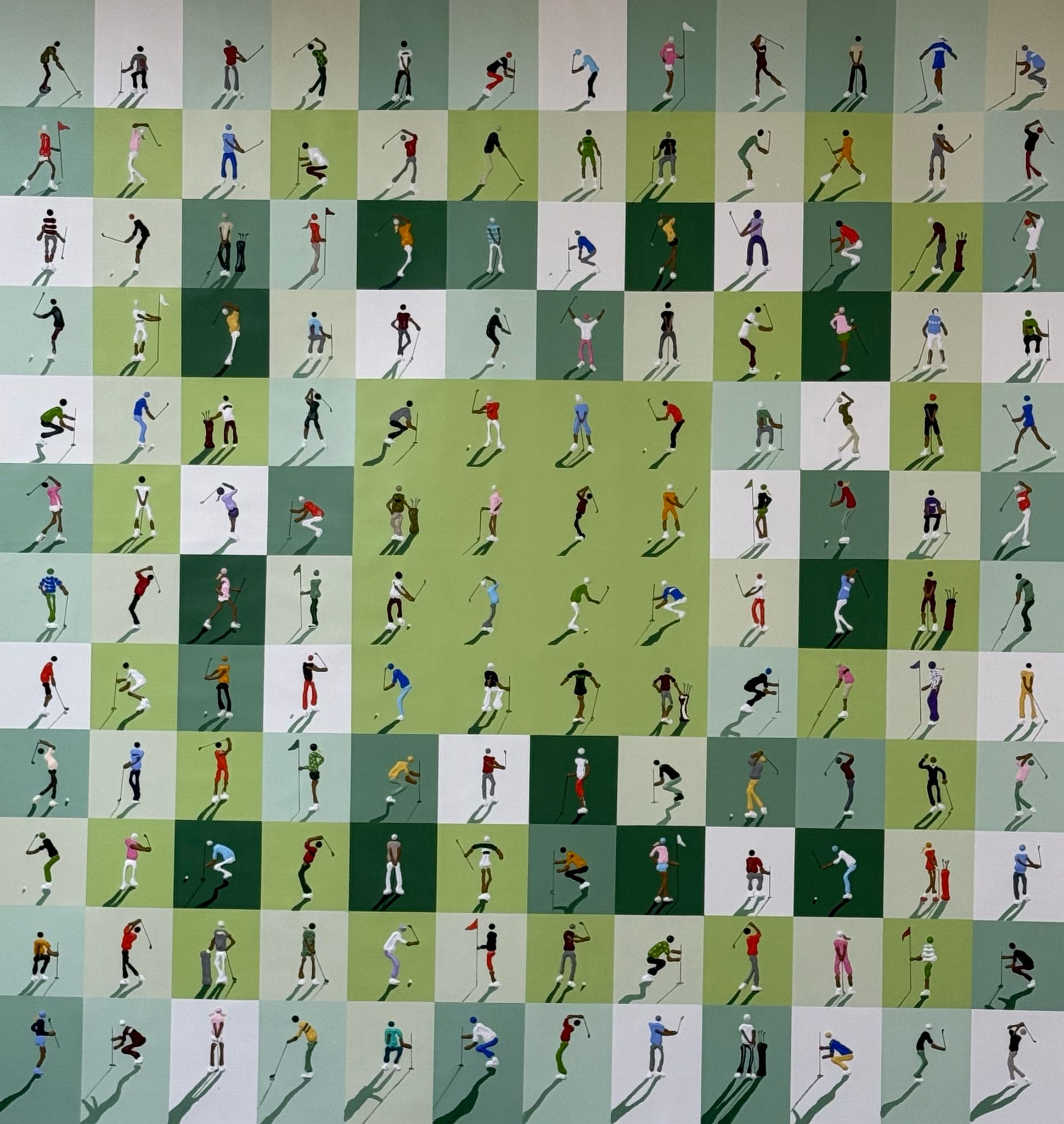Curated-Line-Gloria-Estefanell-Hole-in-Green-48x48in