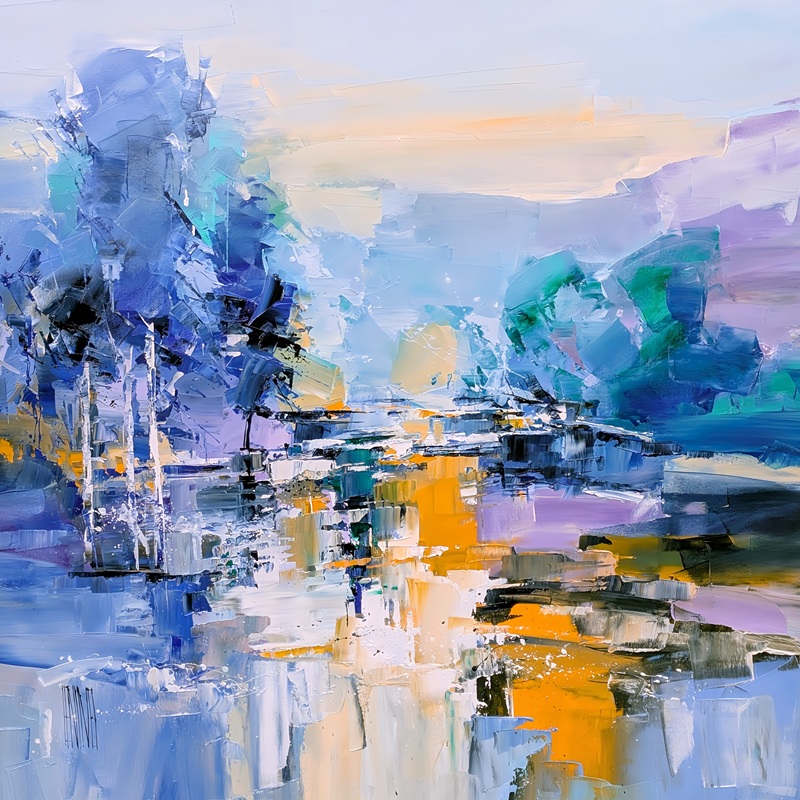 Curated-Line-Herve-Lenouvel-Calm-and-Solitude-39x39in
