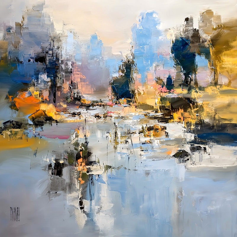 Curated-Line-Herve-Lenouvel-Herbes-jaunes-48x48in