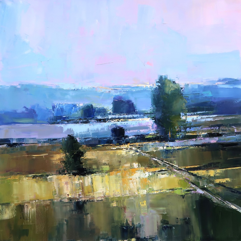 Curated-Line-Herve-Lenouvel-Into-the-Wild-Land-40x40in
